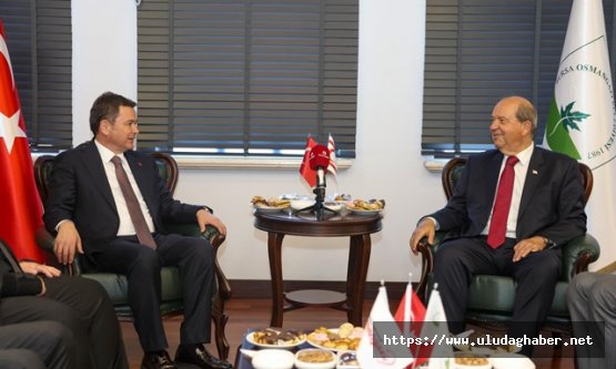 Osmangazi'de tarihi ziyaret: Başkan Erkan Aydın, KKTC 5. Cumhurbaşkanı Ersin Tatar'ı ağırladı