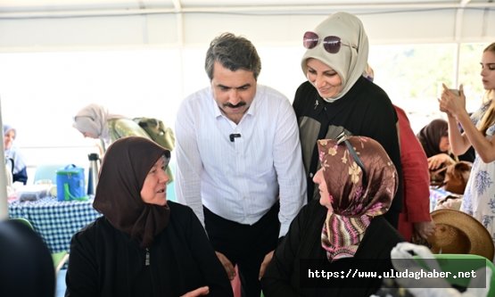 Yıldırım Belediyesi'nden kadınlara özel mavi tur seferleri devam ediyor
