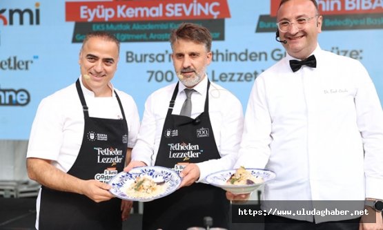 Bursa'da 'Fetheden Lezzetler' coşkusu başladı: 5. Uluslararası Bursa Gastronomi Festivali kapılarını açtı