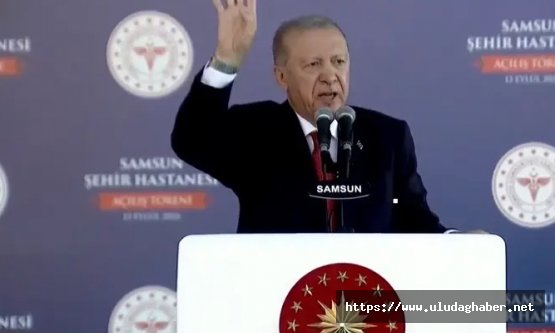 Cumhurbaşkanı Erdoğan'dan Samsun Şehir Hastanesi açılışında net mesaj: 'Milletin iradesine uzanan kirli eller kırılmıştır'