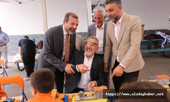 Gürsu Belediyesi'nden köy okullarına teknoloji köprüsü: TÜBİTAK destekli 'Köyde STEAM' projesi başladı