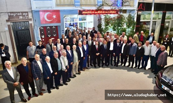 Türkiye Yüzyılı Buluşmaları Kestel'de gerçekleştirildi: Selami Altınok ve Başkan Ferhat Erol esnaf ve vatandaşlarla buluştu