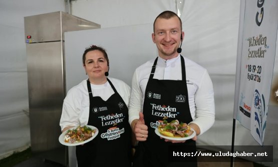 Uluslararası 5. Bursa Gastronomi Festivali'nde dünya rüzgarı: Kardeş şehirlerin şefleri yöresel lezzetlerini Bursa'da buluşturdu