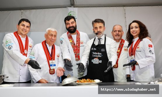 Uluslararası 5. Bursa Gastronomi Festivali yüz binlerce ziyaretçiyle sona erdi: Başkan Vekili Şahin Biba'dan 6. festival müjdesi