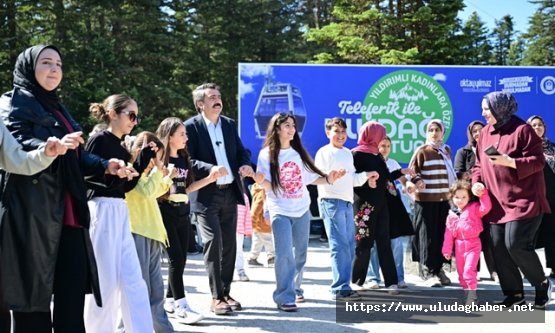 Yıldırım Belediyesi'nin Teleferikle Uludağ Turu tamamlandı: 10 bin kadın ve çocuk zirvenin keyfini çıkardı