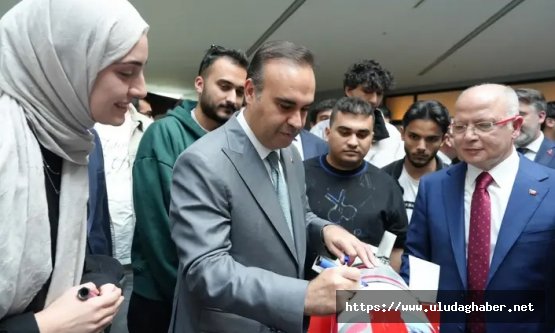 Bakan Kacır#039;dan BTÜ#039;ye #039;yeni teknopark#039; müjdesi: Akademik yıl açılışında fahri doktora verildi