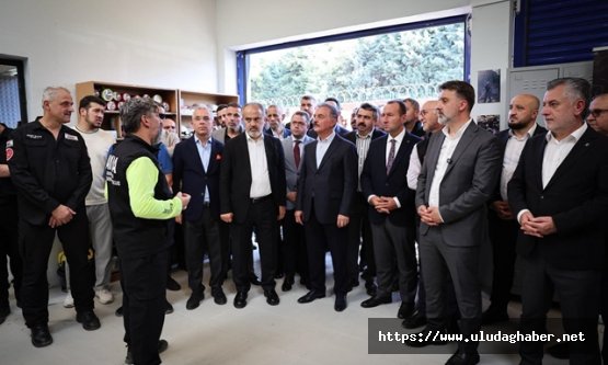 Bursa Büyükşehir Belediyesi'nden afet hazırlıklarına güçlü destek: ANDA Arama Kurtarma Derneği yeni il binasına kavuştu