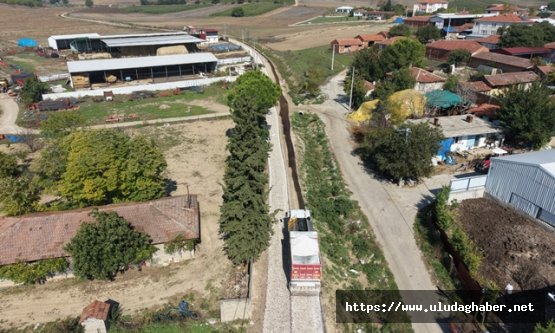 Bursa Büyükşehir Belediyesi'nden Yenişehir'de ulaşım hamlesi: Üç mahallede 5 kilometrelik güzergah yenilendi
