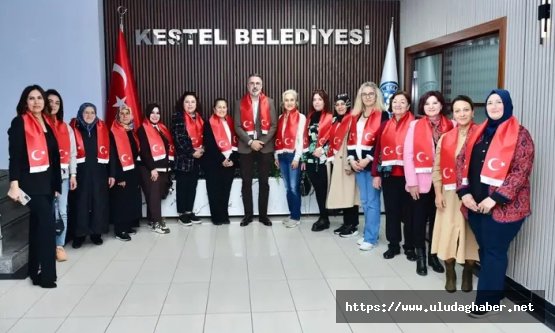 Bursa'nın kadın muhtarlarından Kestel'e çıkarma: Başkan Ferhat Erol ile yerel yönetim zirvesi