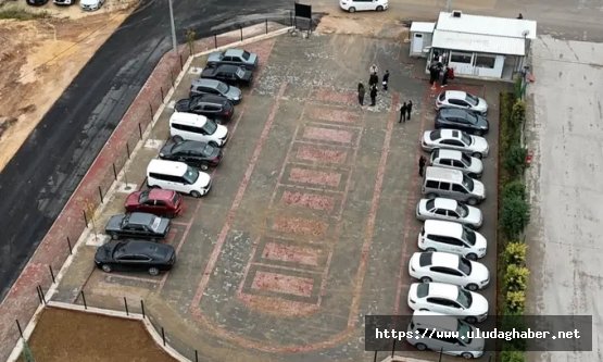 İnegöl Belediyesi'nden Cumhuriyet Mahallesi'ne 32 araçlık yeni otopark