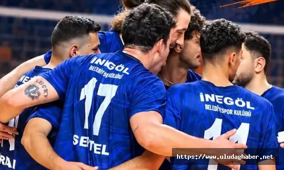 İnegöl Belediyespor Voleybol Takımı'ndan müthiş seri: Yıldız Spor'u deplasmanda 1-3 mağlup eden parkenin prensleri 4'te 4 yaparak liderliğe yükseldi