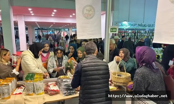 İnegöl'ün tarım vizyonu Bursa Tarım Fuarı'nda: 'Özündenkuru' markası görücüye çıktı