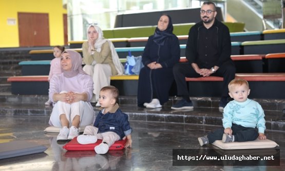 Osmangazi Belediyesi'nden erken çocukluk dönemine yatırım: Osmangazi95 Projesi kapsamında 'Onunla Okuyun' atölyesi gerçekleştirildi