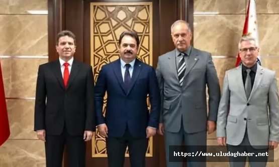 TEMAD Bursa Şubesi'nden İl Emniyet Müdürü Kadir Gökce'ye ziyaret: Başkan Ercan Aktaş ile eğitim projeleri ve iş birliği ele alındı