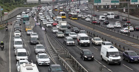 26 Milyon Sürücünün Beşte Biri İstanbul'da!