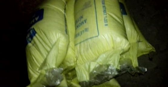 500 Kilo Aliminyum Nitrat Ele Geçirildi!