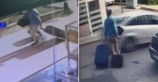 Aranan Katil Zanlısı Kameralara Yakalandı!