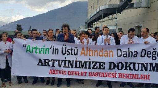 Artvin'de Doktorlardan Cerattepe'ye Destek!