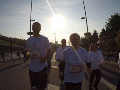 Beyin Piliyle Maratona Katıldı!