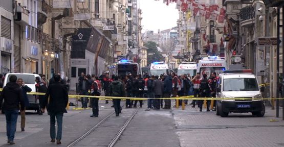 Beyoğlu İstiklal Caddesinde Patlama!