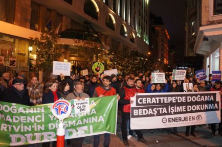Beyoğlu'nda Cerattepe İçin Destek Eylemi!