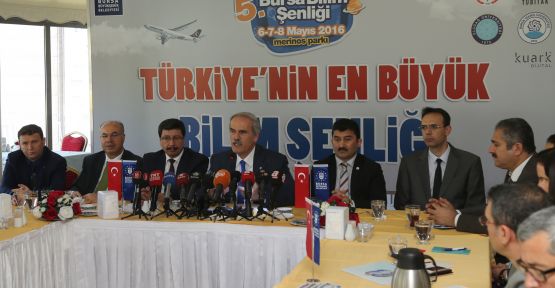 Bilim Şenliği Bursa'da Başlıyor!