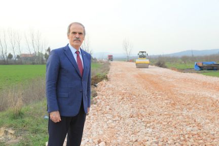 Büyükşehir Belediyesinden 10 İlçe Yoluna Yatırım!