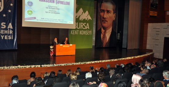 Bursa Kent Konseyinde 'Beslenme ve Kanser' Konusu!