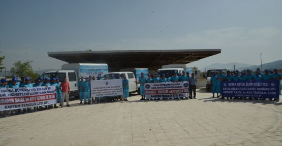 Bursa Sahilleri Yaza Hazırlanıyor!