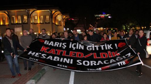 Bursa'da Sessiz Yürüyüş!