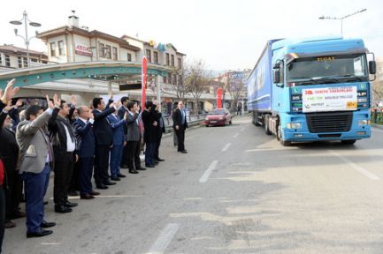 Bursa'dan Yardım TIR'ları Yola Çıktı!
