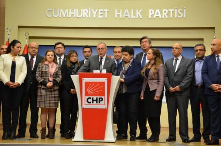 CHP'den Gözaltılara Tepki Bildirisi!