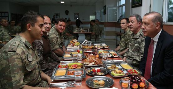 Cumhurbaşkanı Mardin'de Askerlerle İftar Yaptı!