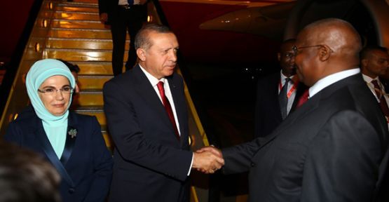 Cumhurbaşkanı Uganda'da!