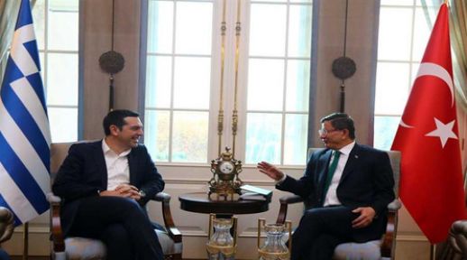 Davutoğlu Çipras'ı Ağırladı!