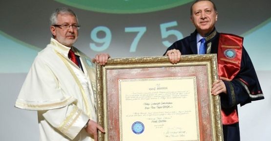 Erdoğan'a 'Fahri Doktora' Ünvanı!