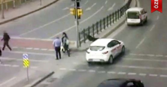 Feci Kaza Kameralara Yansıdı!