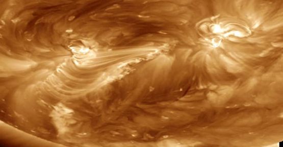 Güneşteki Büyüleyici Hareketlilik!