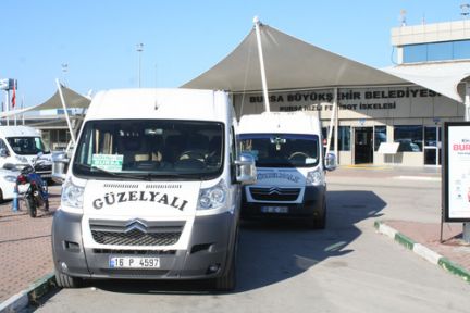 Güzelyalı Minibüsleri Yeniden Çalışmaya Başladı!