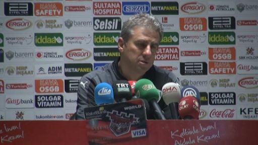 Hamzaoğlu İki Takımı da Tebrik Etti!