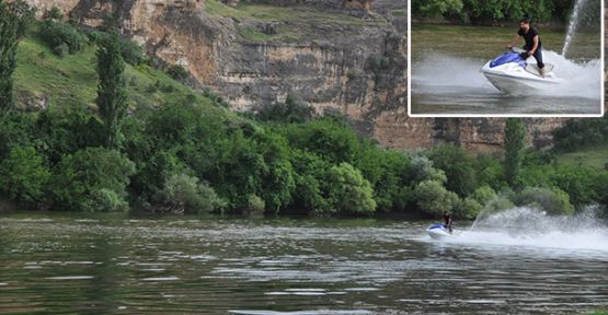 Hasankeyf'te JET SKİ Keyfi!