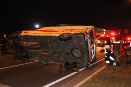 Hasta Taşıyan Ambulans Devrildi!
