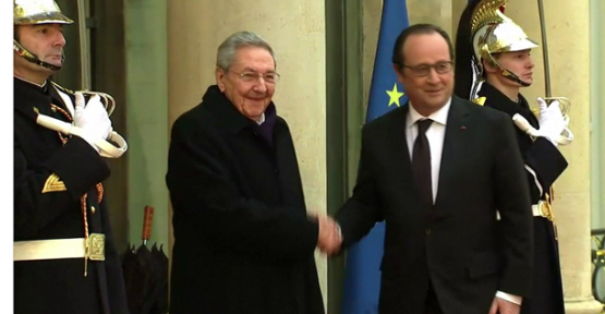 Hollande'dan Obama'ya Küba Çağrısı!