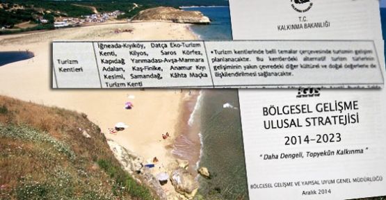 İğneada Nükleerden Önce Turizm Kenti İlan Edilmiş!