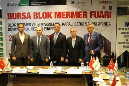 İlk Blok Mermer Fuarı Bursa'da!