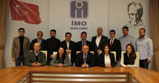 İMO Bursa'da Görev Değişimleri Yapıldı!