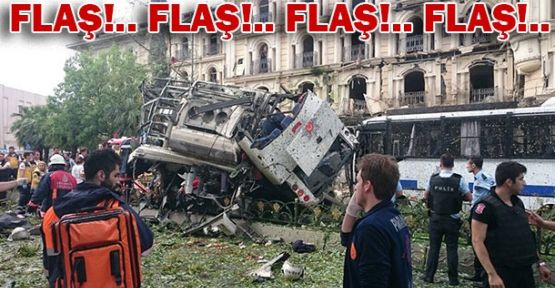 İSTANBUL'DA BOMBALI SALDIRI!