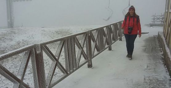 Kartepe'ye İlk Kar Düştü!