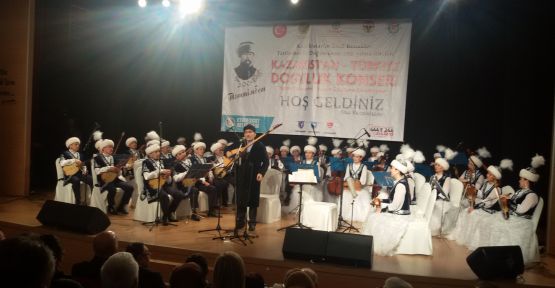 Kazak Orkestrasından İstiklal Marşı Sürprizi!