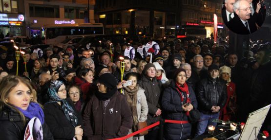 Kılıçdaroğlu Mumcu'yu Anma Yürüyüşüne Katıldı!
